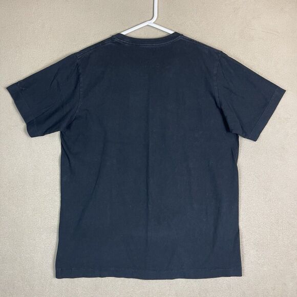 KAWS x Uniqlo x‎ Peanuts Joe Kaws Yawn Shirt Mens Large Black Snoopy Outline Tee - Picture 9 of 10